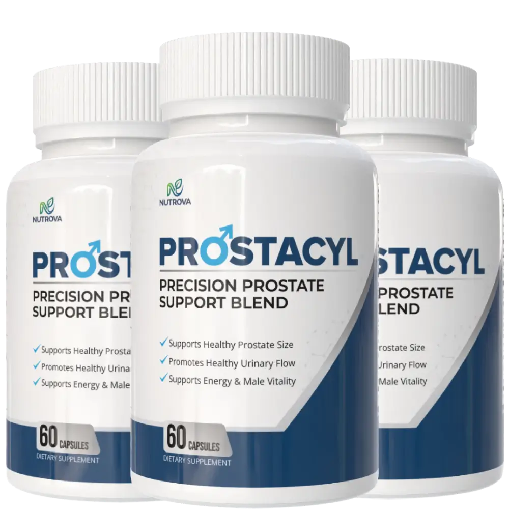 Three bottle Prostacyl package